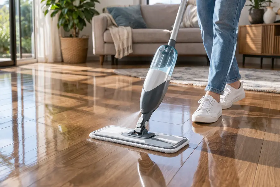 How to Achieve Streak-Free Floors Using a Spray Mop?