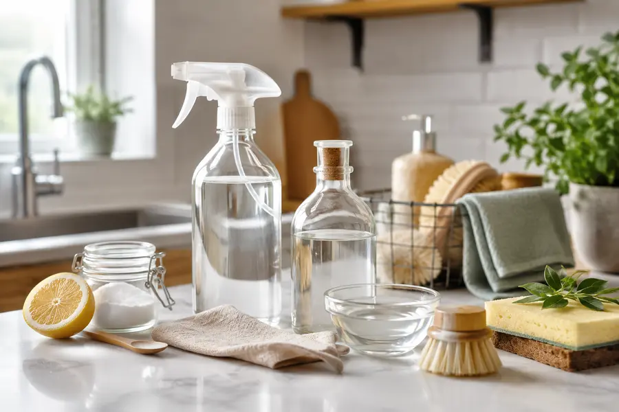 The Pros and Cons of Cleaning with Vinegar at Home